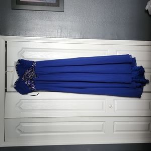 Beautiful Ball dress. Royal blue